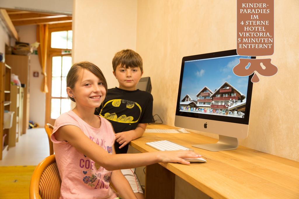"Viktoria Apartments" - Annehmlichkeiten Von 4-Sterne Familien-Und Wellnesshotel Viktoria Koennen Mitgenutzt Werden Оберстдорф Екстер'єр фото